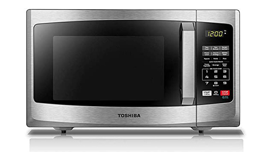 Toshiba-EM925A5A-SS-microwave-with-mute-button