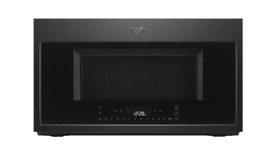 Whirlpool WMH78019HB Over the Range Microwave with Lighted Keypad