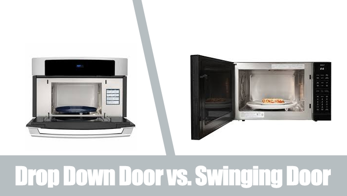 drop-down-door-vs-swinging-door-microwave