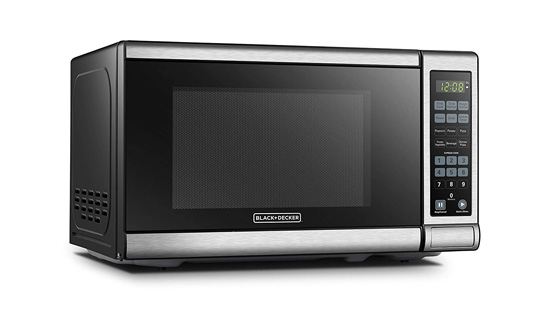 Best Lightweight Stainless Steel Microwave BLACKDECKER EM720CB7