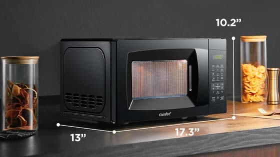 small lightweight microwave oven