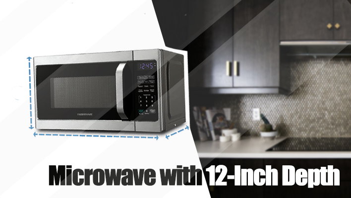 Microwaves with 12-Inch Depth - Perfect Size for Your Cabinet!