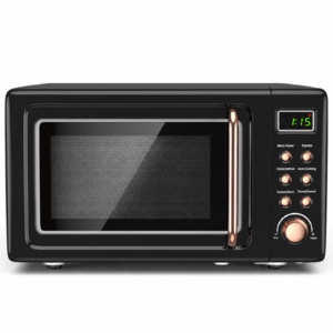 Costway Microwave with Gold Handle