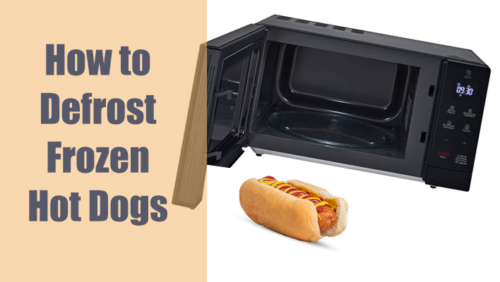 defrost-frozen-hot-dogs-in-microwave